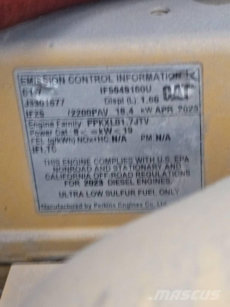 CAT CB 2.7 GC Jordvibrationstromler