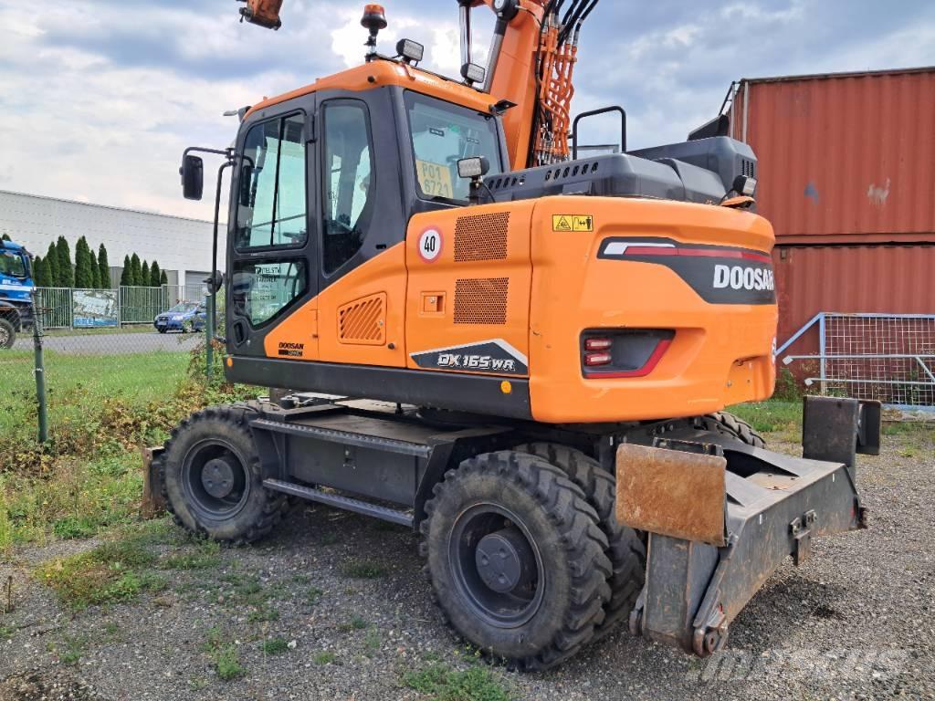 Doosan DX165WR-7 Gravemaskiner på hjul