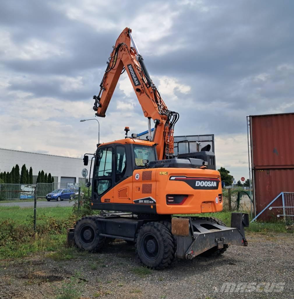 Doosan DX165WR-7 Gravemaskiner på hjul