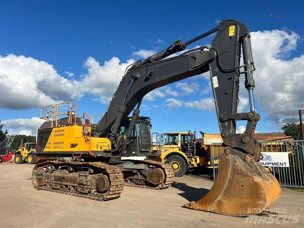 Volvo EC 750 E Gravemaskiner på larvebånd