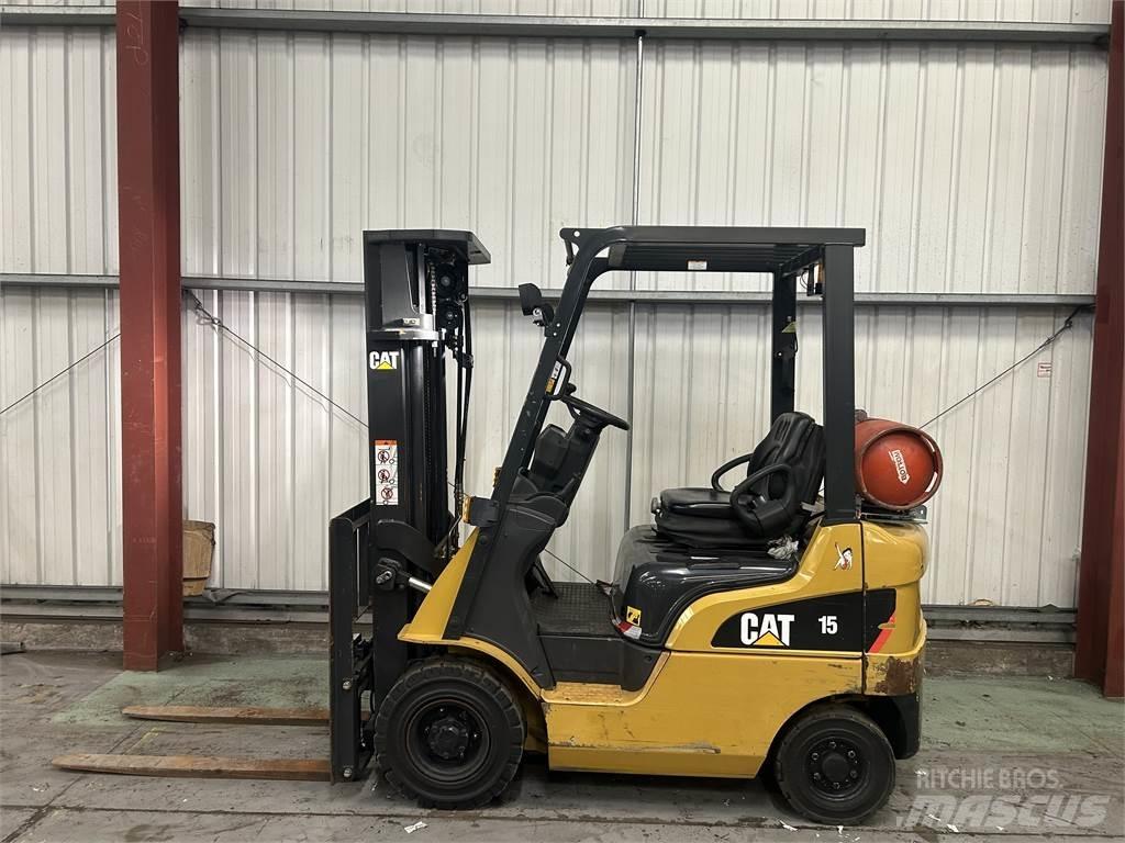 CAT GP15NT LPG gaffeltrucks