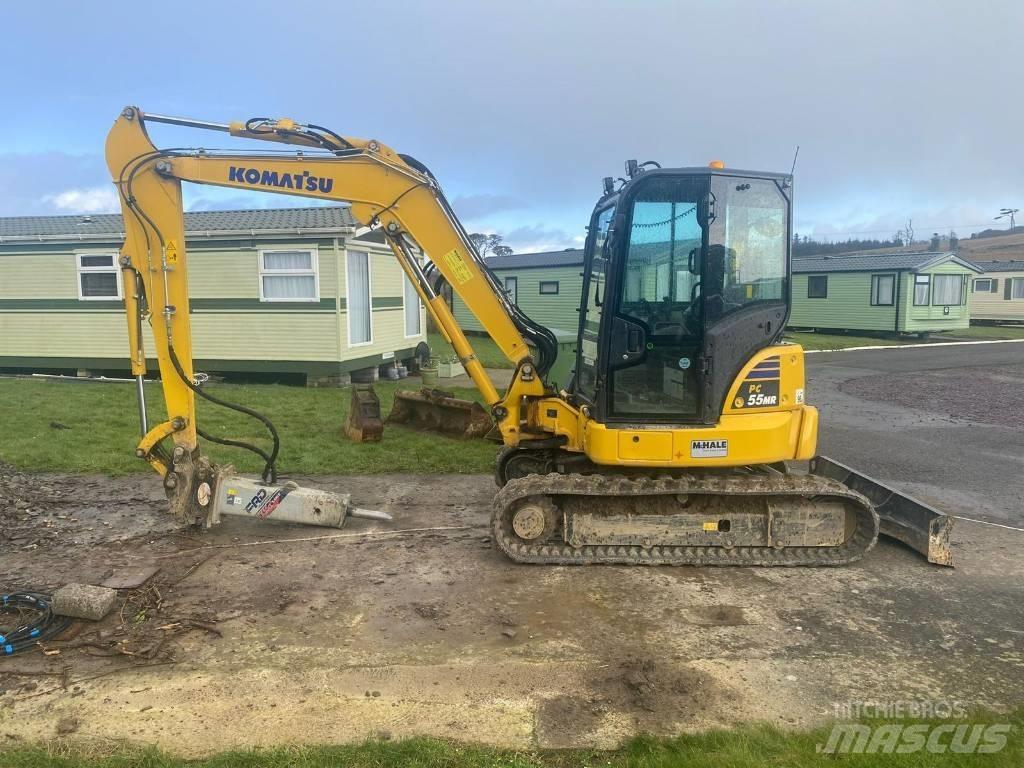 Komatsu PC 55 MR Minigravemaskiner