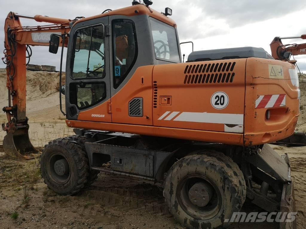  DOSAN DX170W Gravemaskiner på hjul