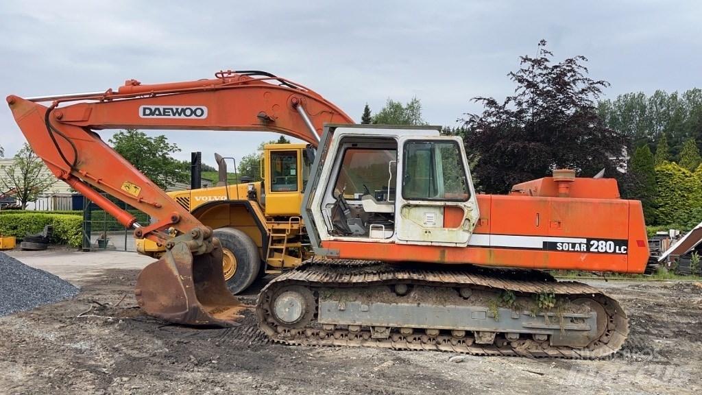 Daewoo Solar 280 LC Gravemaskiner på larvebånd