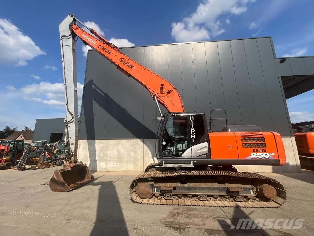 Hitachi ZX 250 LC-6 Gravemaskiner med lang gravebom