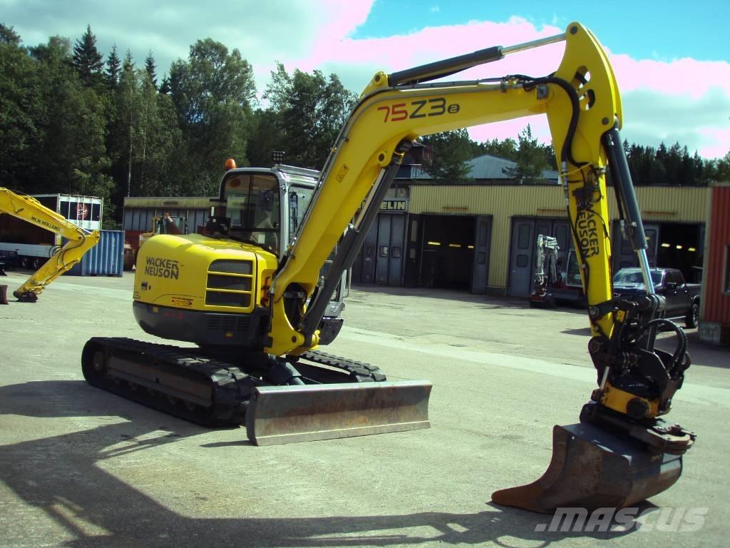 Wacker Neuson 75 Z3 Midi-gravemaskiner 7t - 12t