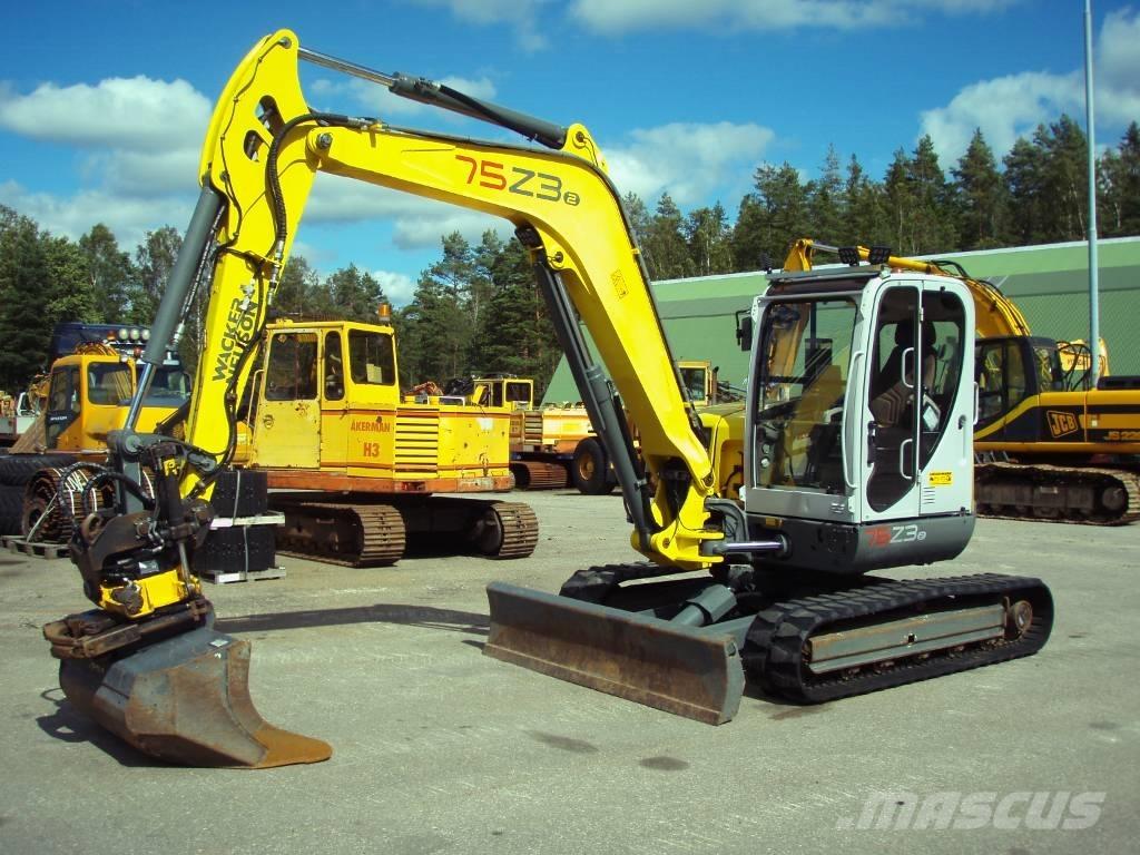 Wacker Neuson 75 Z3 Midi-gravemaskiner 7t - 12t