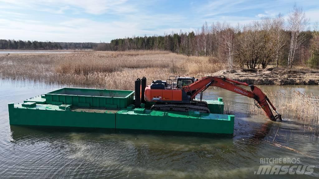  Dredge pontoon barge Opmudringsfartøjer