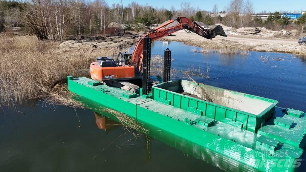  Dredge pontoon barge Opmudringsfartøjer