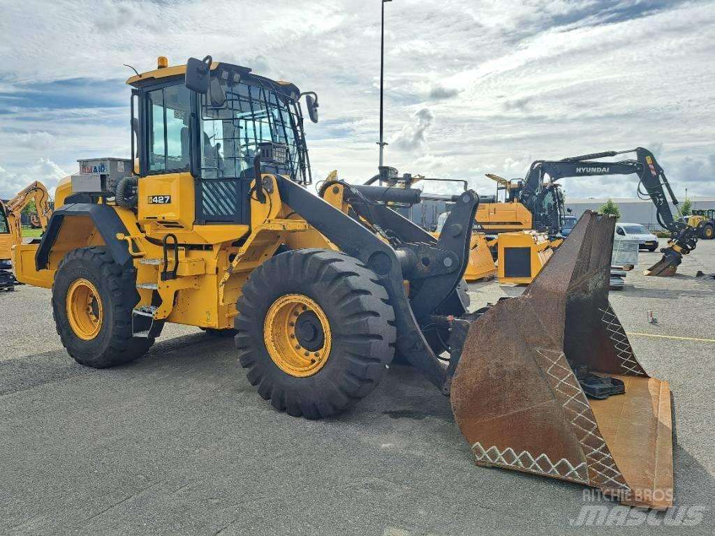 JCB 427 ZX Læssemaskiner på hjul