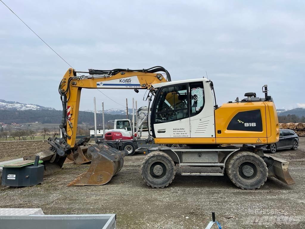 Liebherr A 916 Gravemaskiner på hjul