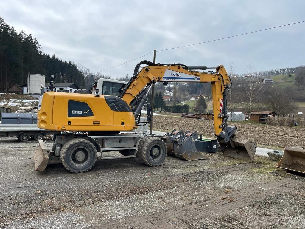 Liebherr A 916 Gravemaskiner på hjul