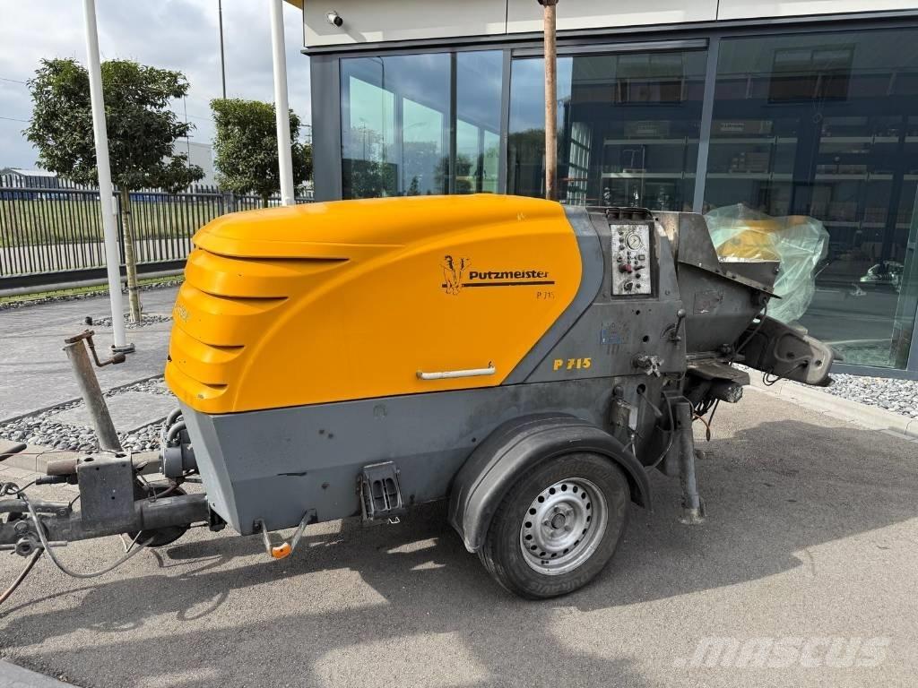 Putzmeister P 715 TD Betonpumper
