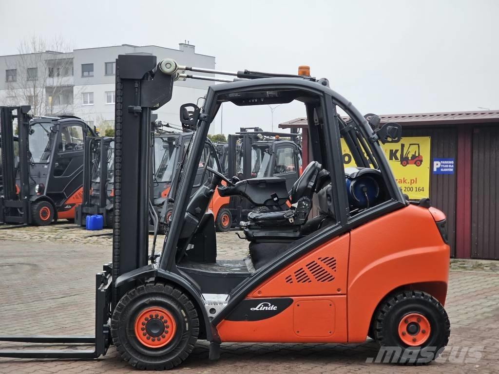 Linde H35T-02 LPG gaffeltrucks