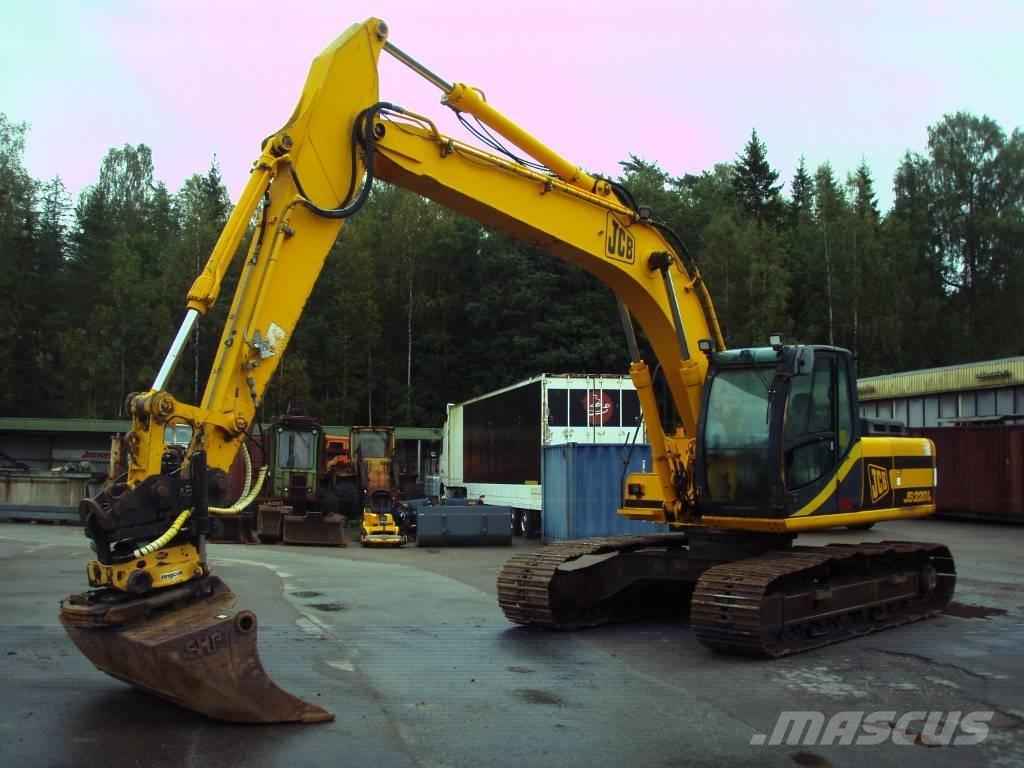 JCB JS 220 L Gravemaskiner på larvebånd