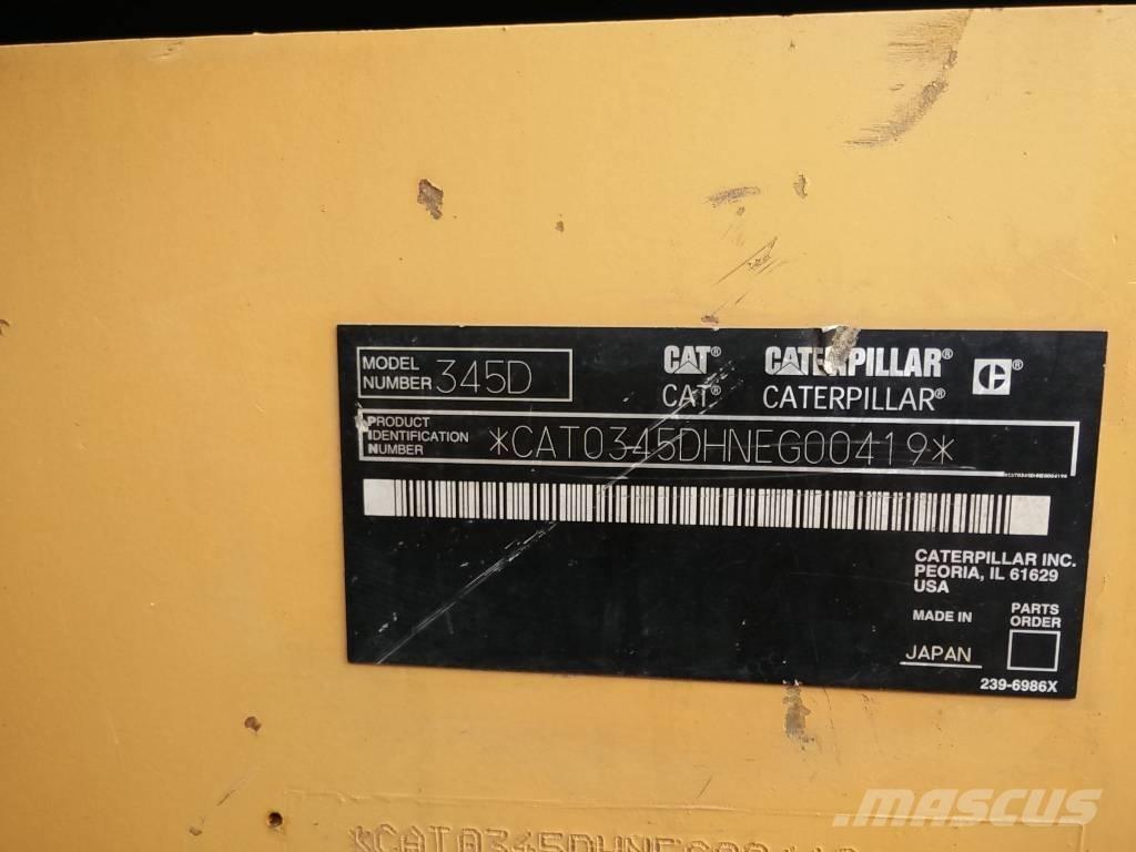 CAT 345 D L Gravemaskiner på larvebånd