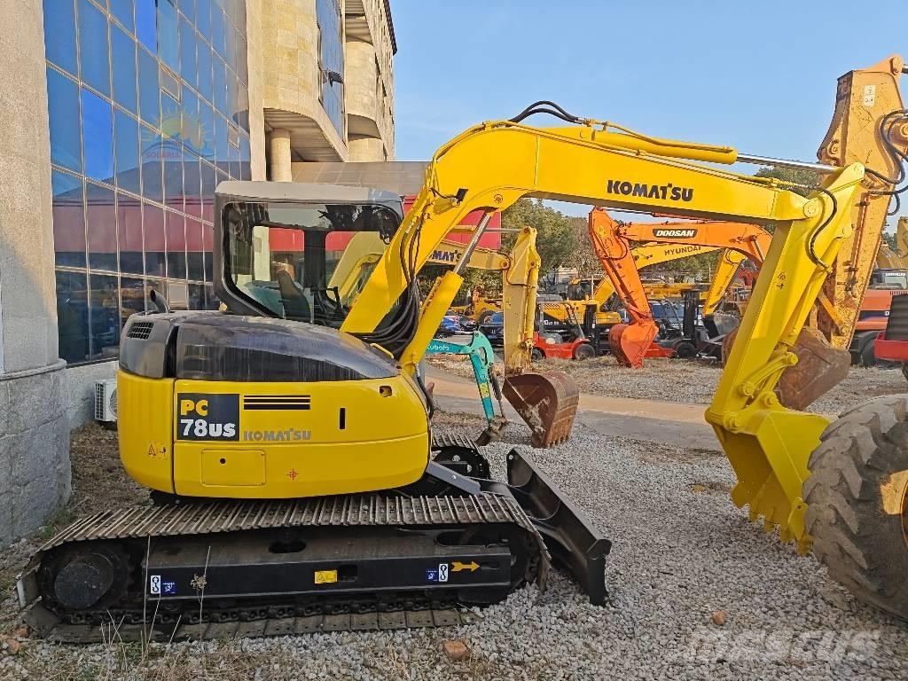 Komatsu PC78US-8 Midi-gravemaskiner 7t - 12t