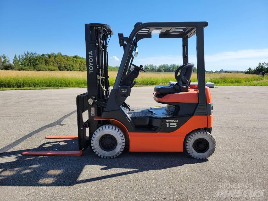 Toyota 8 FB 15 El gaffeltrucks