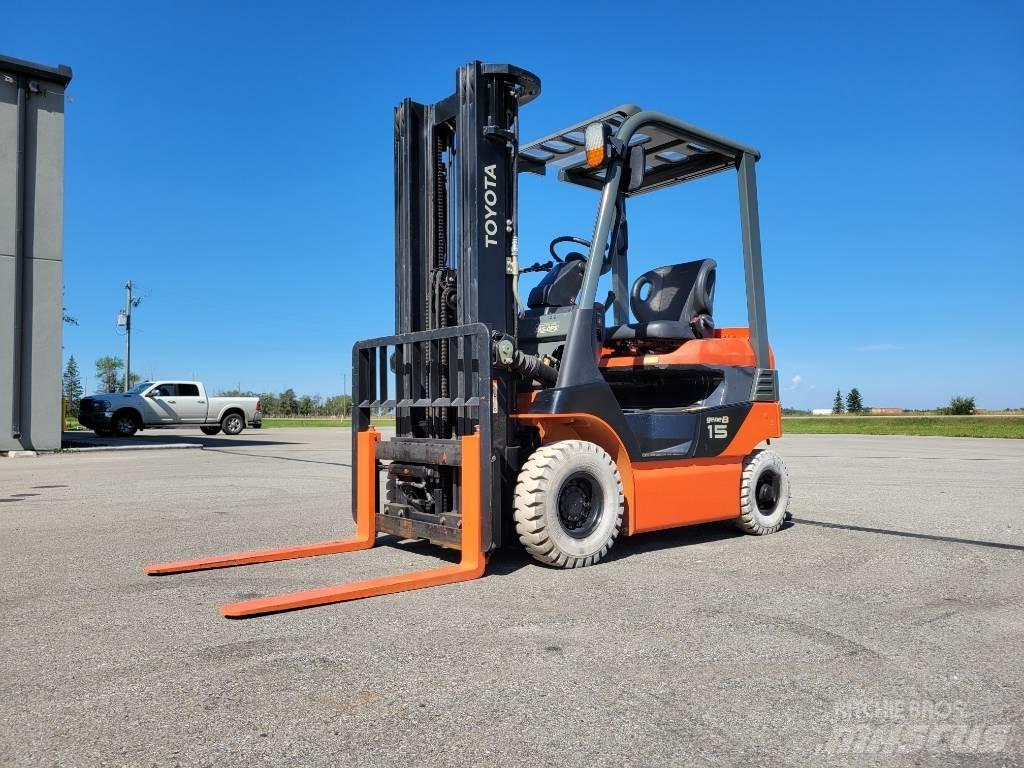 Toyota 8 FB 15 El gaffeltrucks