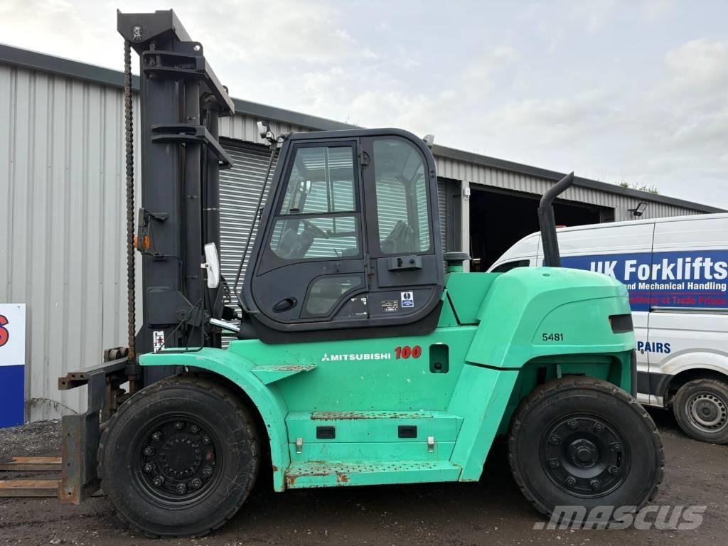 Mitsubishi FD 100 Diesel gaffeltrucks