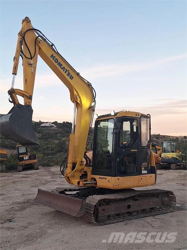 Komatsu PC80 Minigravemaskiner