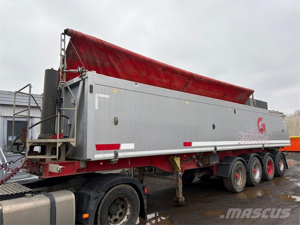 CMT 4aks Tiptrailer Semi-trailer med tip