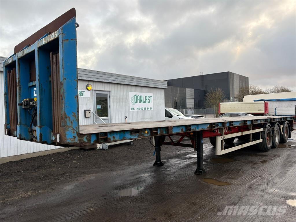  L A G 3aks Semi-trailer med lad/flatbed
