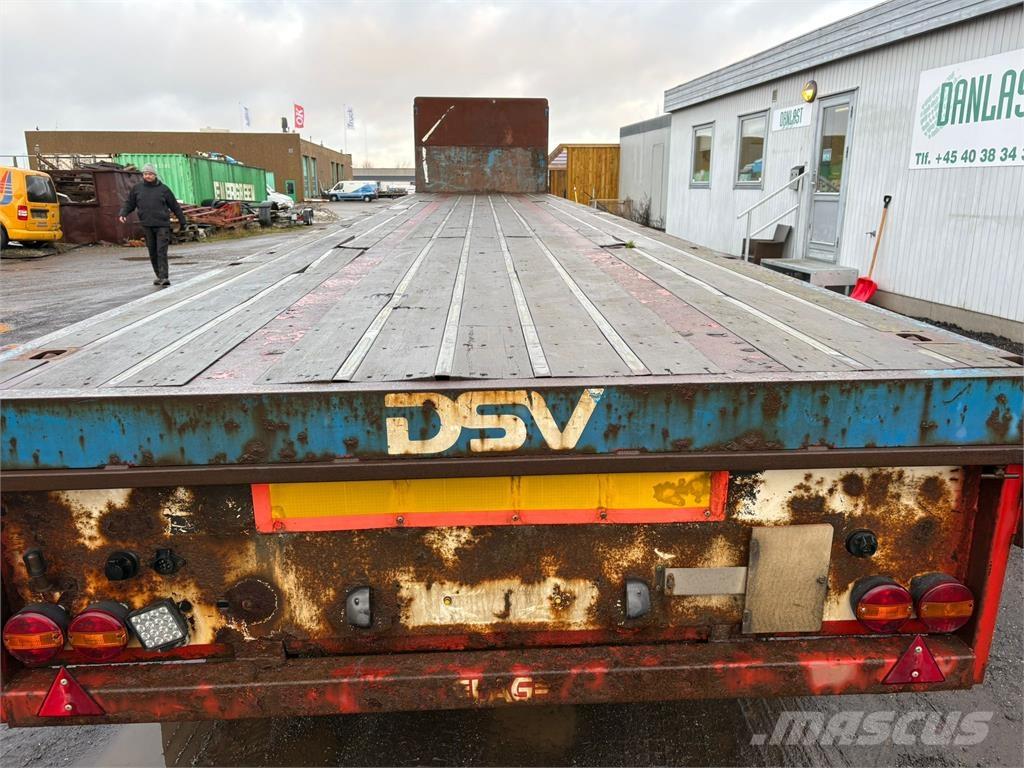 L A G 3aks Semi-trailer med lad/flatbed
