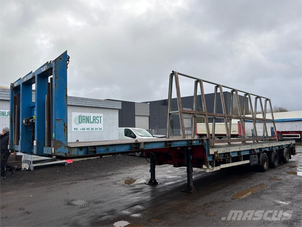  L A G 3aks nedbygget Semi-trailer blokvogn