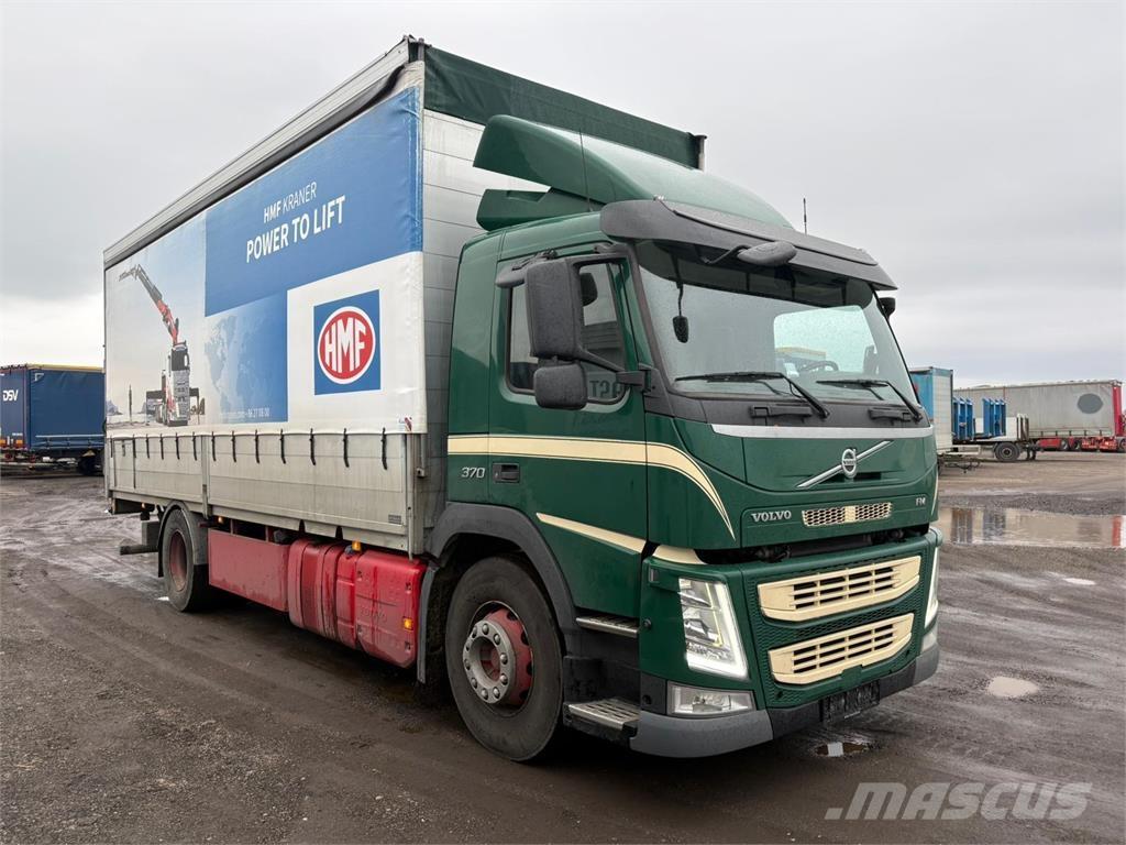 Volvo FM370 Fragtlad Lastbil - Gardin