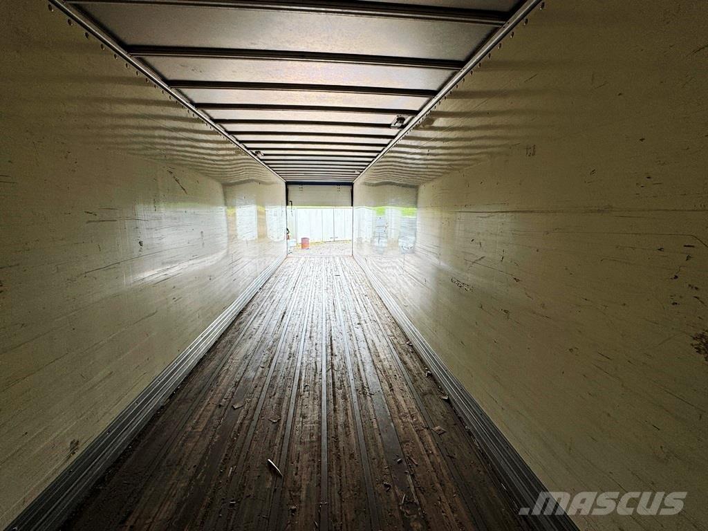 Fruehauf Lift Semi-trailer med fast kasse