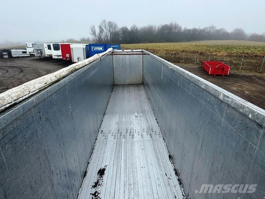 Kel-Berg 4 aksl. Semi-trailer til Flis