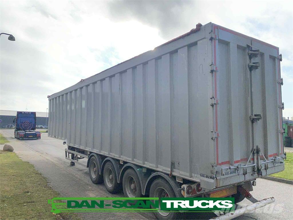 Kel-Berg 83m3 Semi-trailer med tip