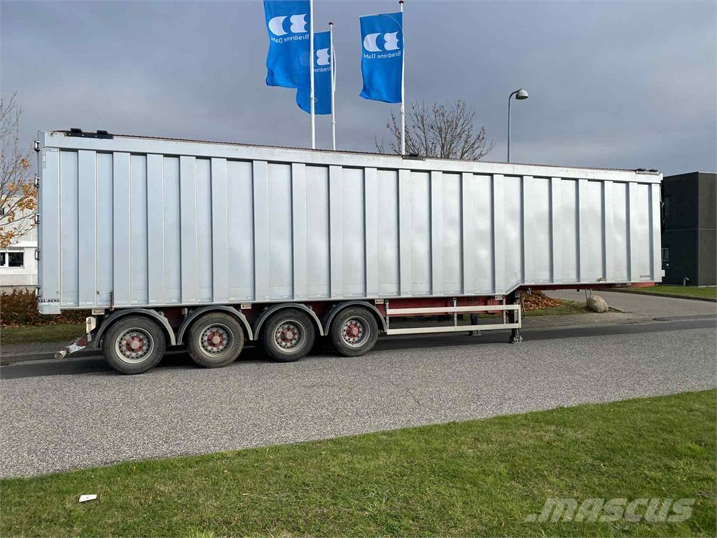Kel-Berg 83m3 Semi-trailer med tip