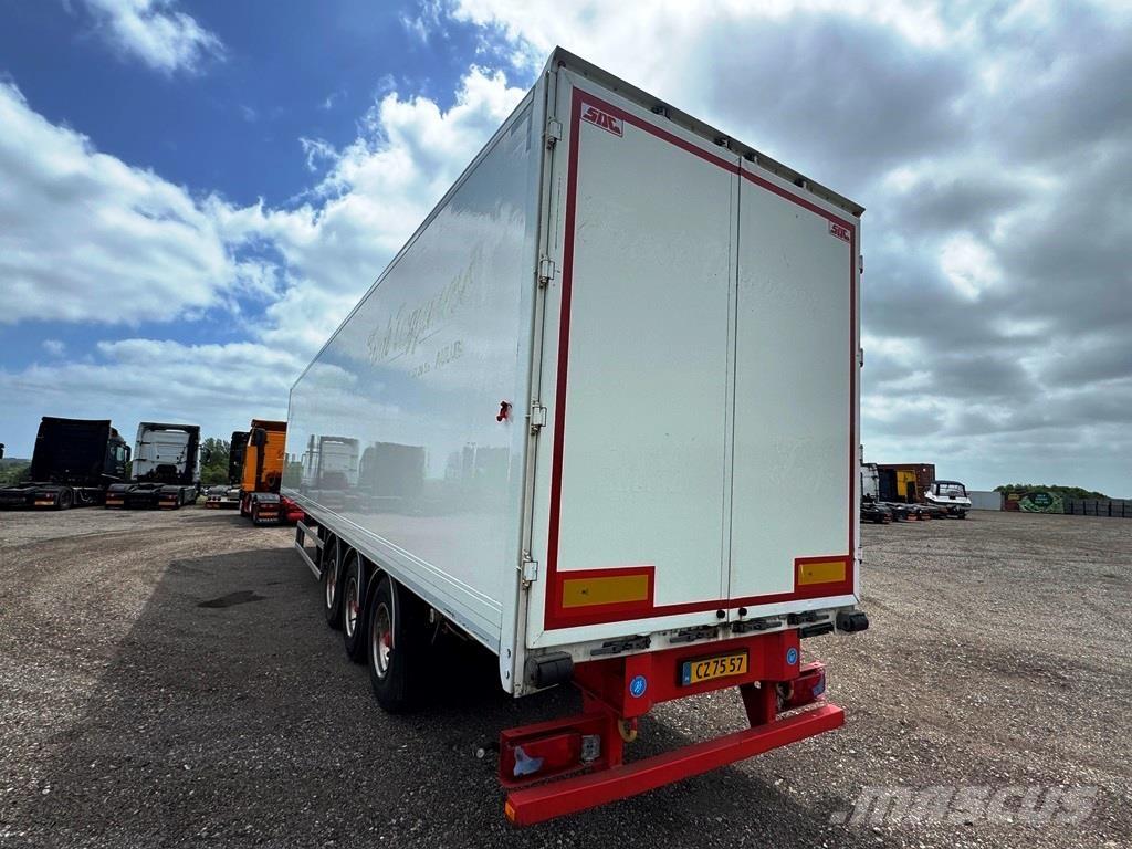 SDC 13,60m boks Semi-trailer med fast kasse