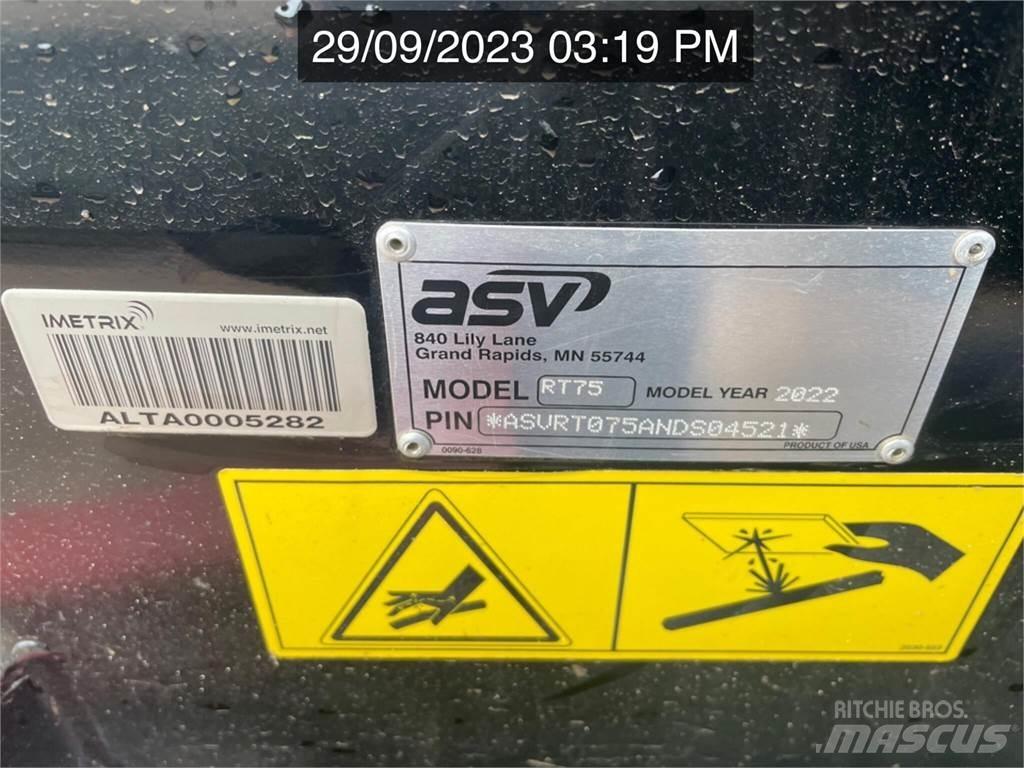 ASV POSI-TRACK RT75 Minilæsser - skridstyret
