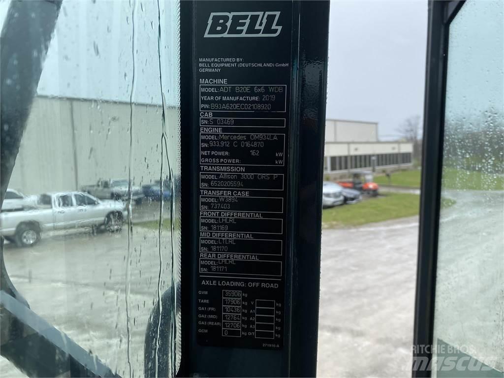 Bell B20E Terrængående lastbiler
