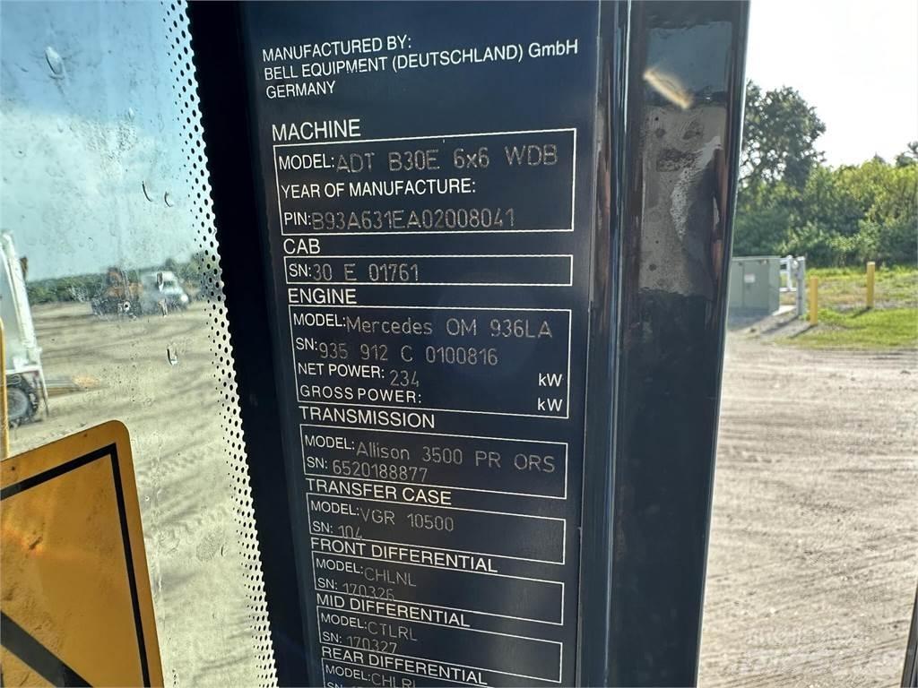 Bell B30E Terrængående lastbiler