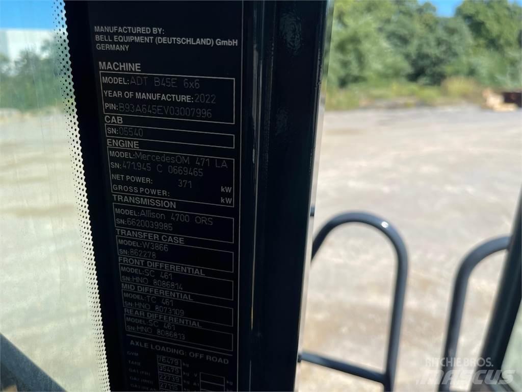 Bell B45E Terrængående lastbiler