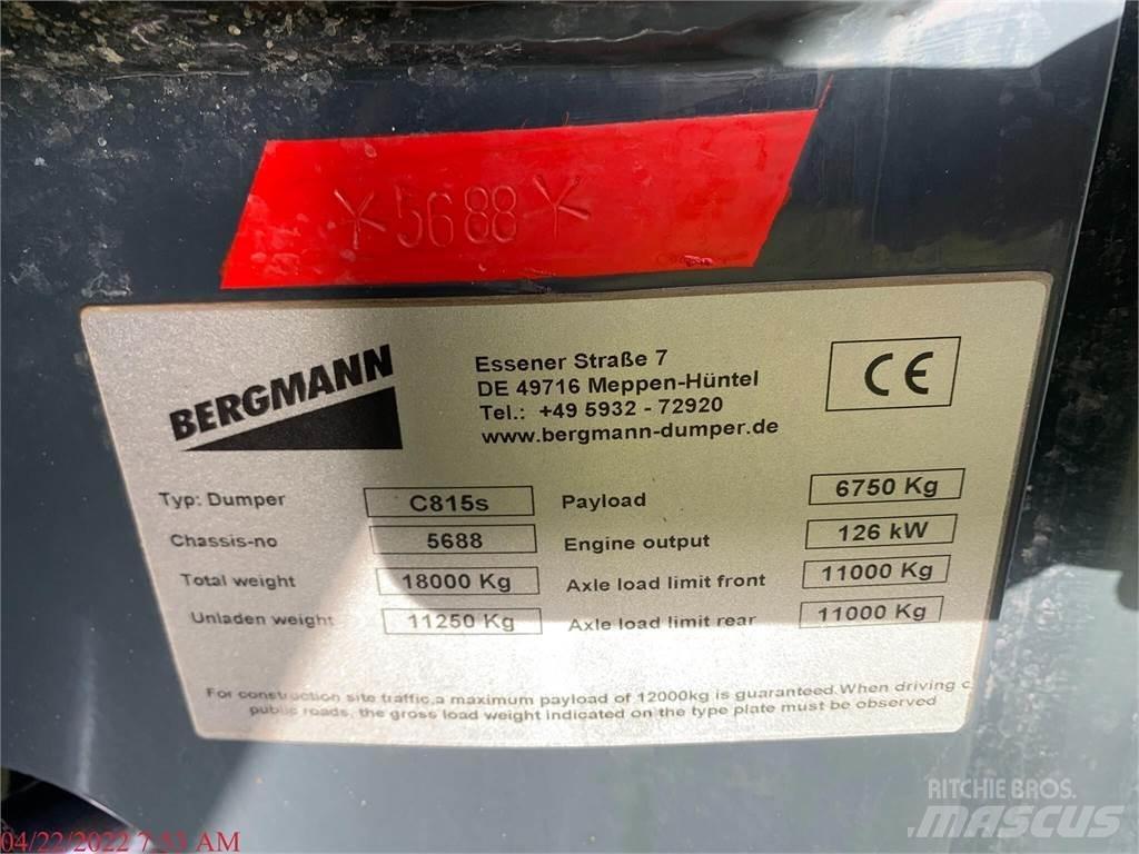 Bergmann C815S Tankvogne - vand