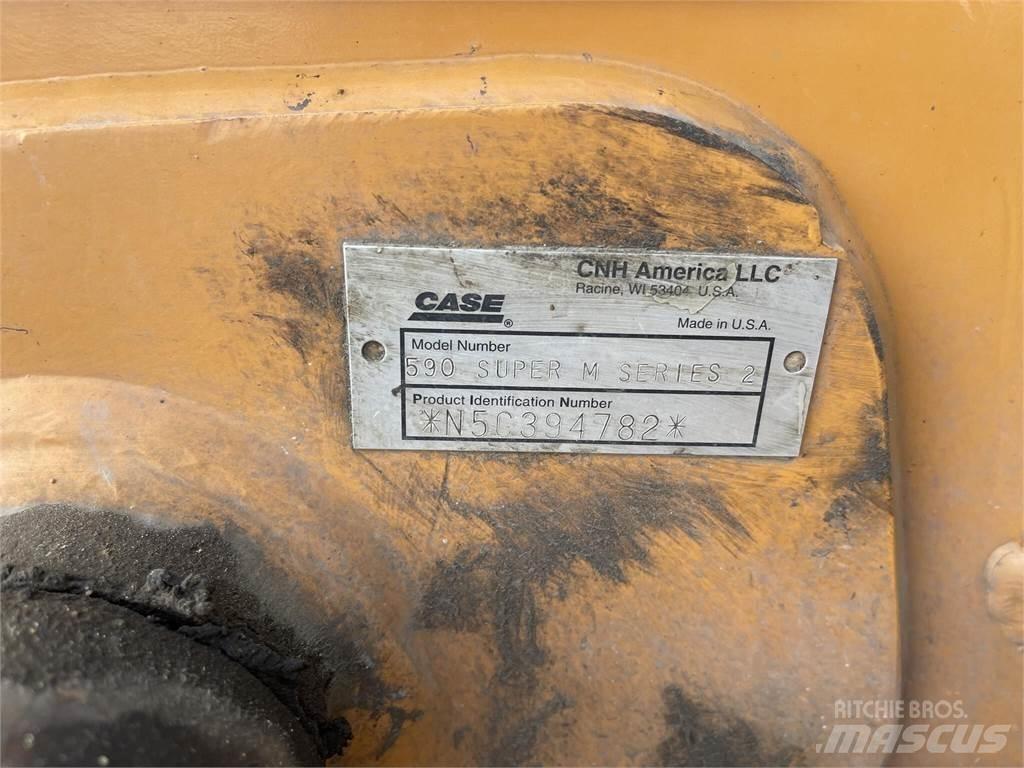 CASE 590SM II Rendegravere