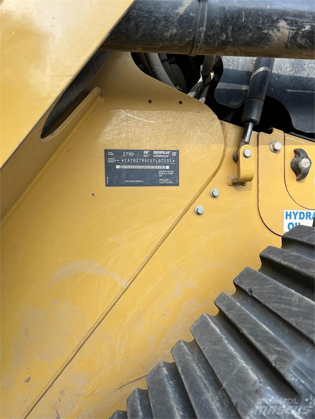 CAT 279D Minilæsser - skridstyret