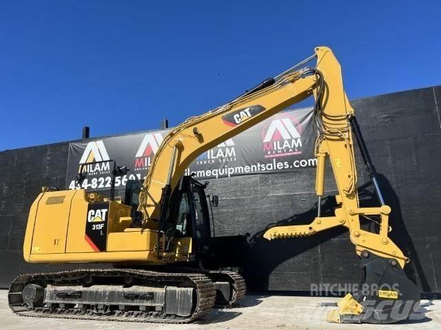 CAT 313FL Gravemaskiner på larvebånd