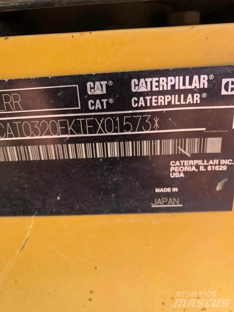CAT 320ELRR Gravemaskiner på larvebånd