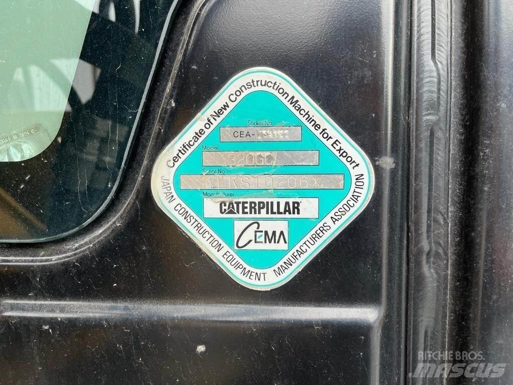CAT 320GC Gravemaskiner på larvebånd