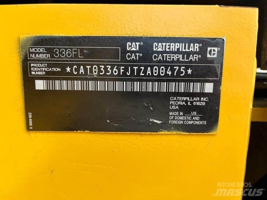 CAT 336FL Gravemaskiner på larvebånd