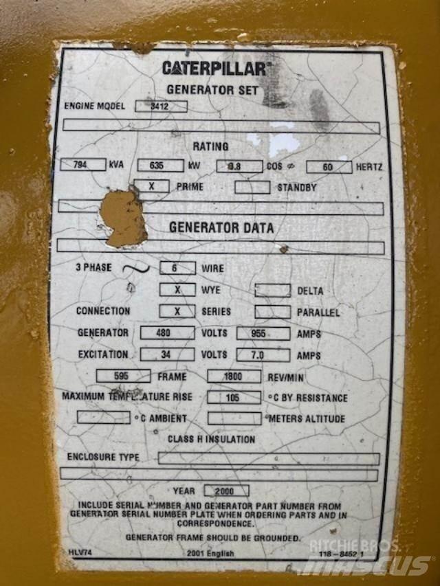 CAT 635 KW Andre generatorer