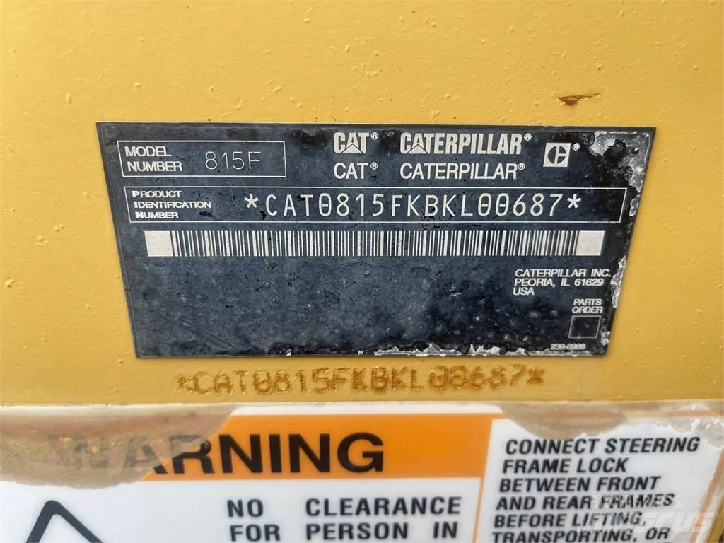 CAT 815F Affaldskompaktorer