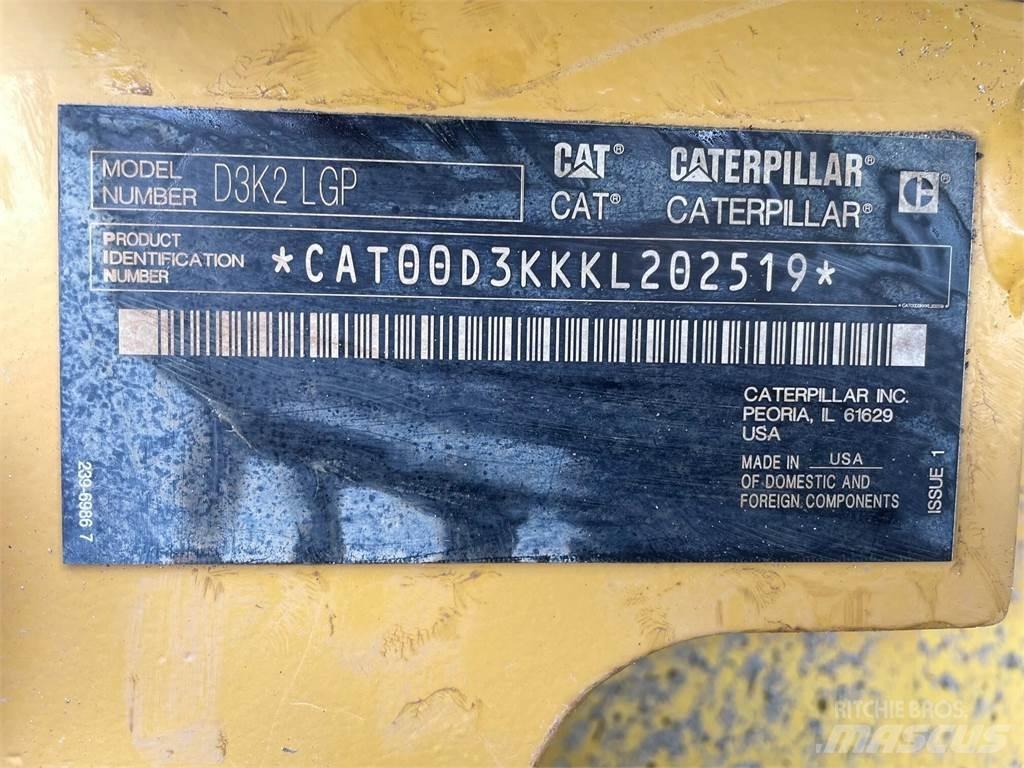 CAT D3K2 LGP Bulldozer på larvebånd