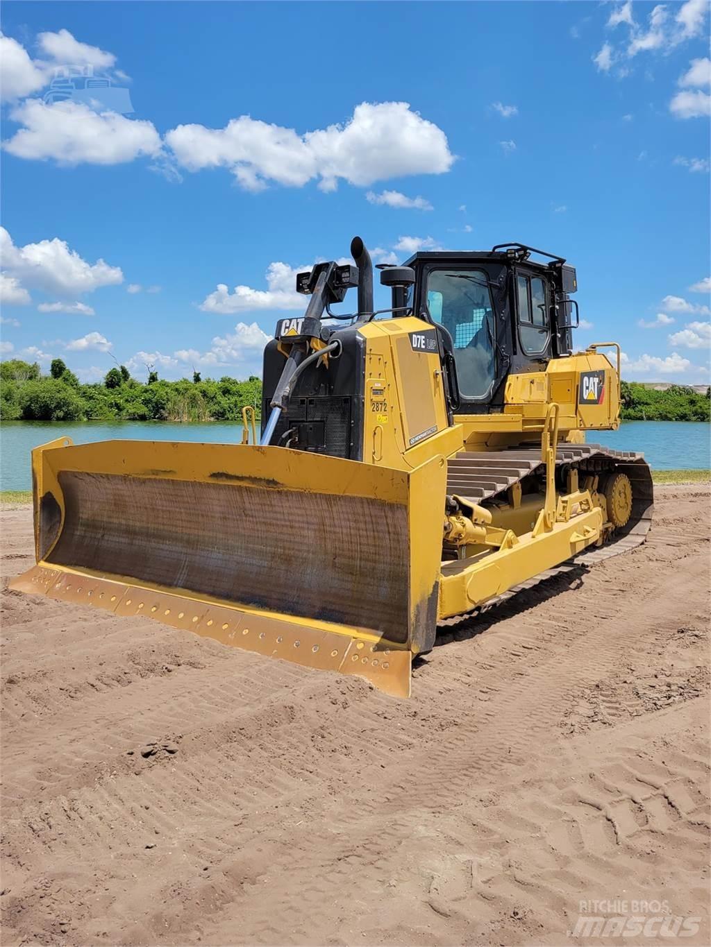CAT D7E LGP Bulldozer på larvebånd